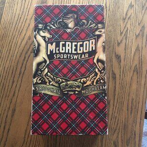 Vintage McGregor Sportwear Shirt Box Display